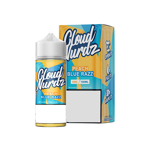  - Cloud Nurdz Peach Blue Razz E-Liquid Flavor