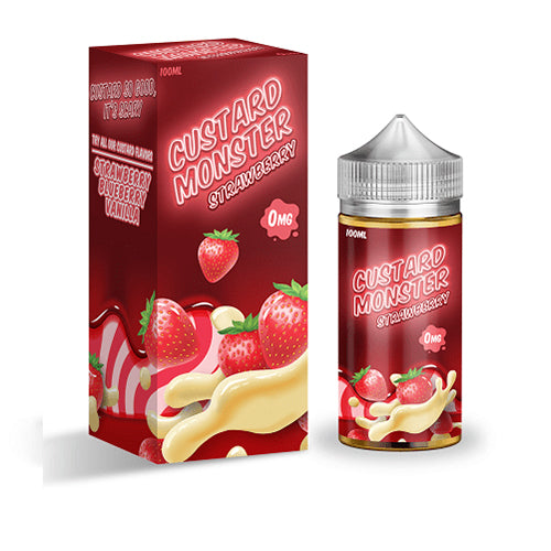  - Custard Monster Strawberry Custard E-Liquid Flavor