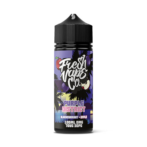  - Fresh Juice Co Purple District E-Liquid Flavor