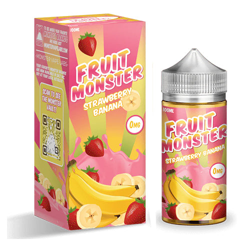  - Fruit Monster Strawberry Banana E-Liquid Flavor