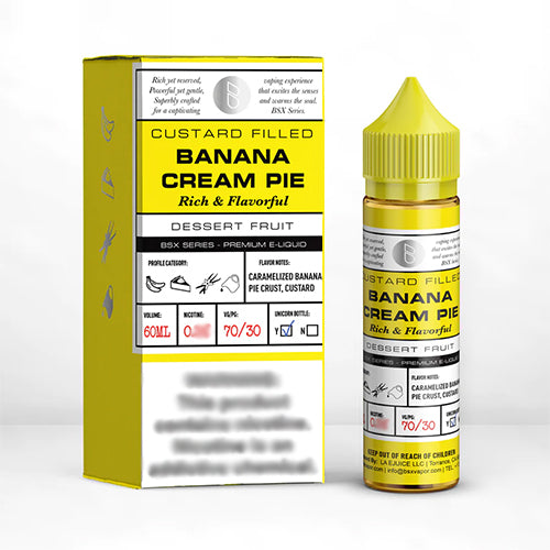  - Glas Vapor Basix Banana Cream Pie 60ml E-Liquid Flavor