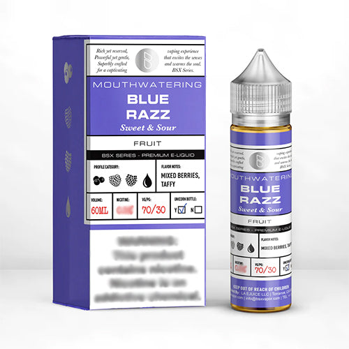  - Glas Vapor Basix Blue Razz E-Liquid Flavor 60ml