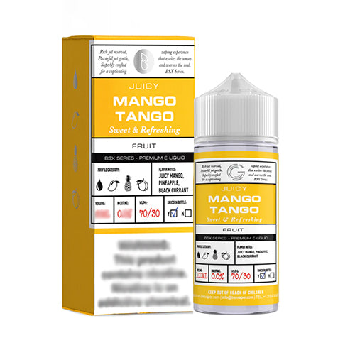  - Glas Vapor Basix Mango Tango 100ml E-Liquid Flavor