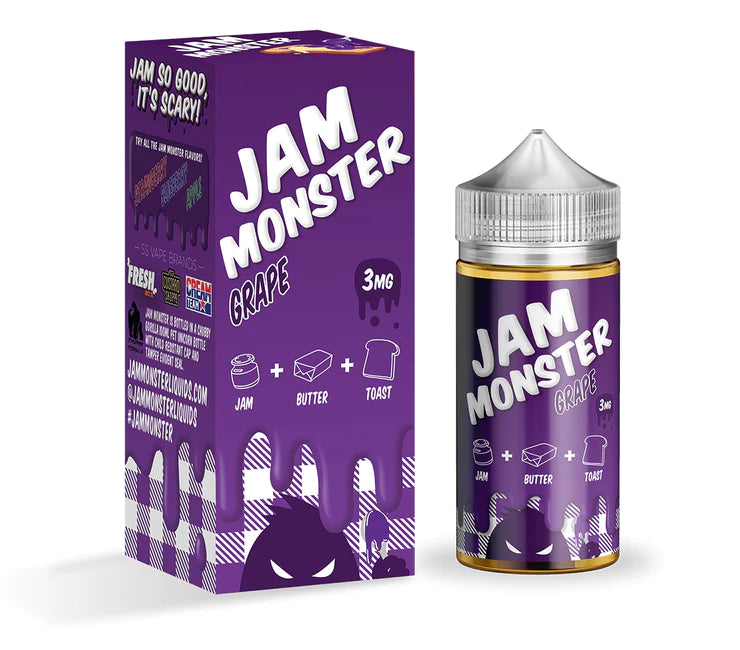 Grape Jam on Toast - Jam Monster