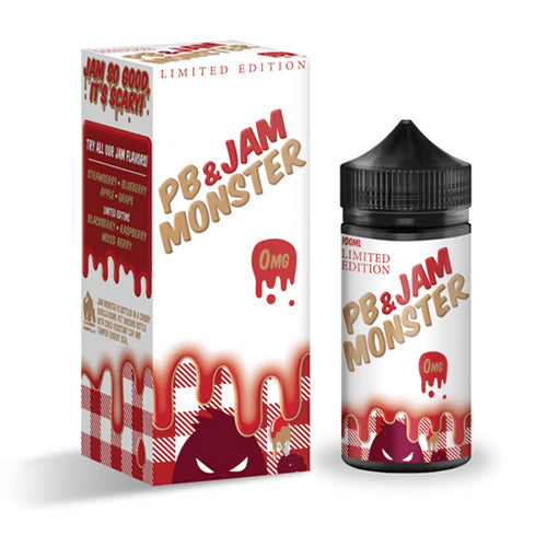  - Jam Monster PB Strawberry Jam E-Liquid Flavor