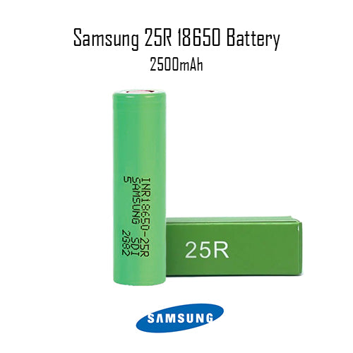 Samsung 25R 2500mah 18650 Battery