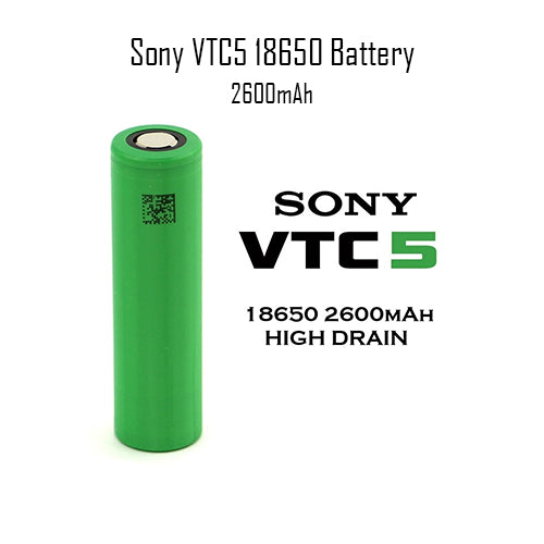 Sony VTC5 18650 2600mAh 30A Vape Battery