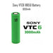 Sony VTC6 18650 3000mAh Vape Battery