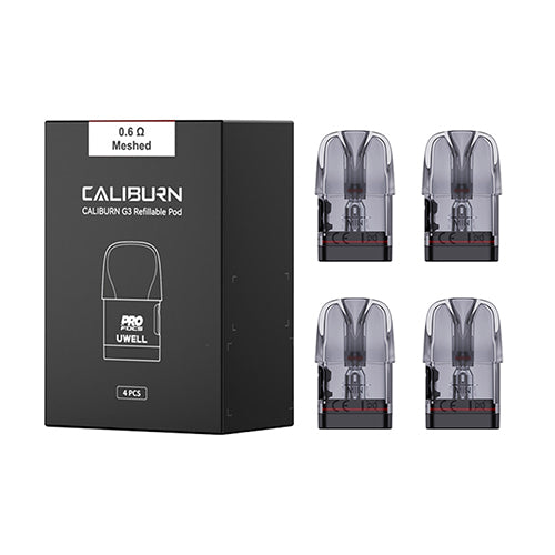 Uwell Caliburn G3 Replacement Pods 0.6 ohm