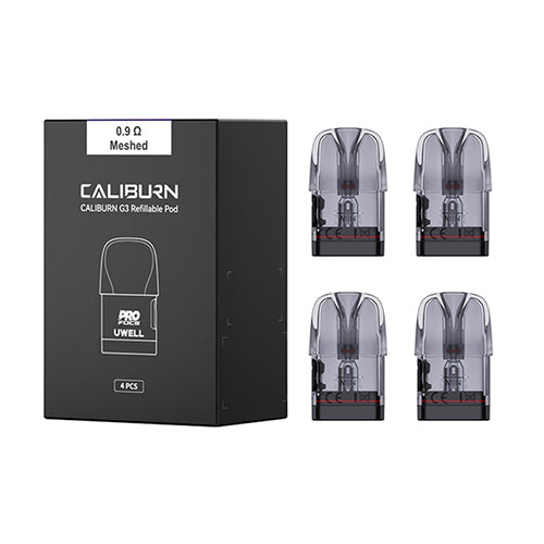 Uwell Caliburn G3 Replacement Pods 0.9 ohm