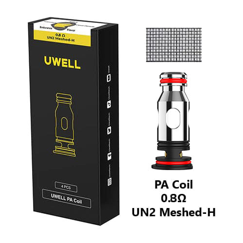 Uwell PA Replacement Coils - Crown D Pod (4Pack)